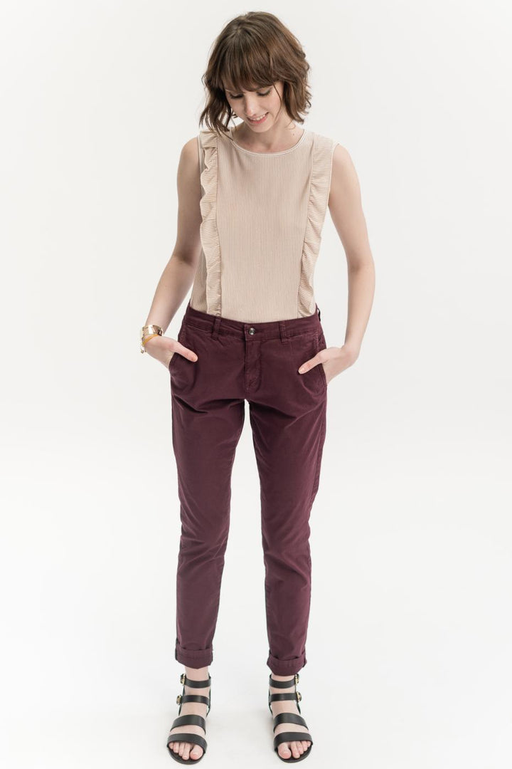 Pantalon en toile de coton - S/36