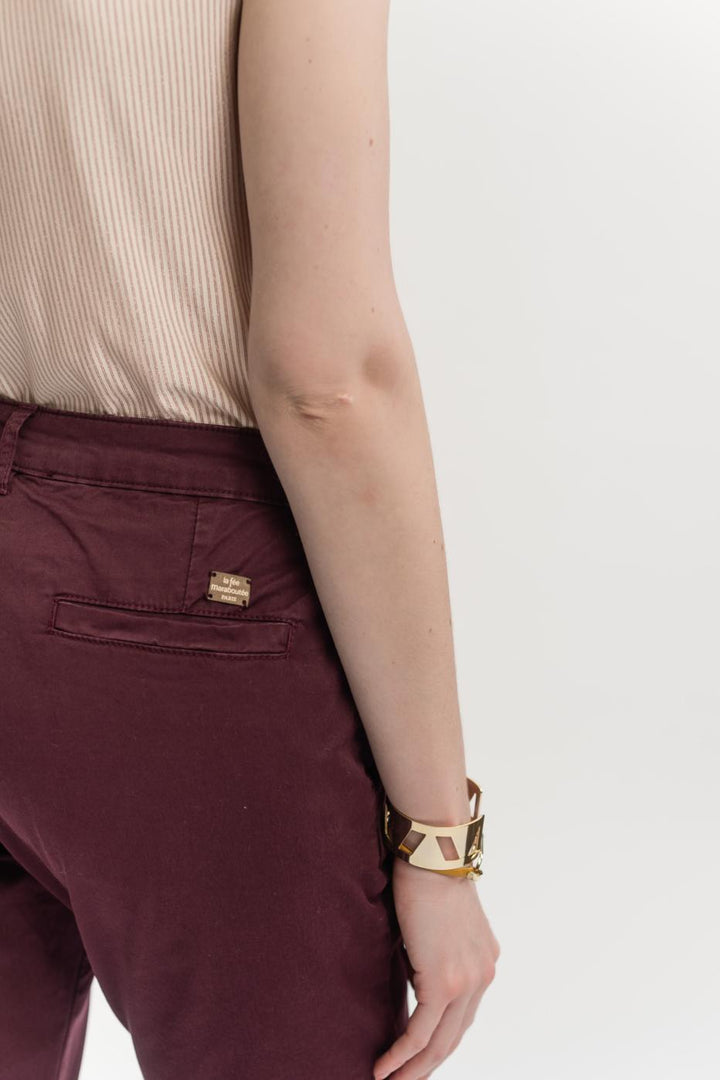 Pantalon en toile de coton - S/36