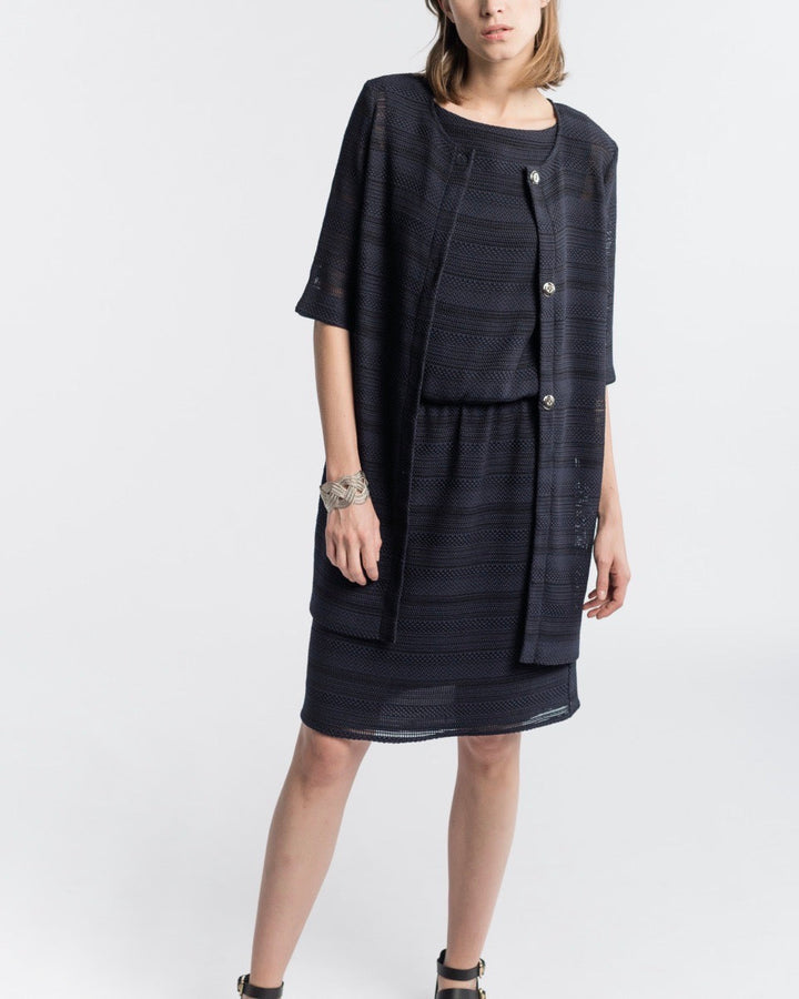 Veste longue noire - 36