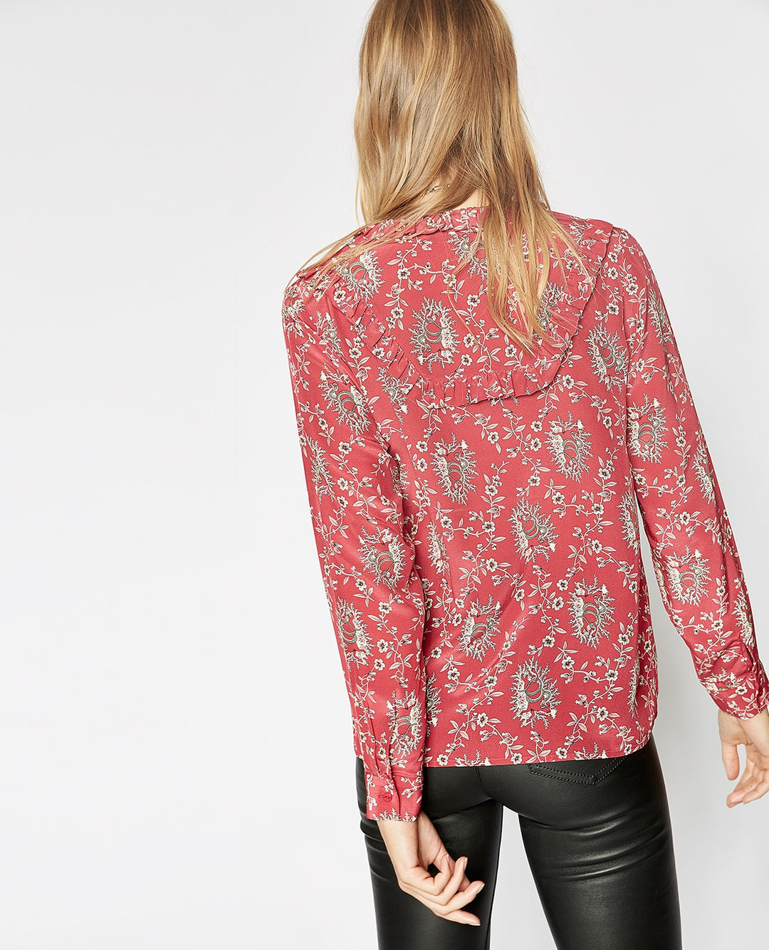 Chemisier Rouge - Taille M/38