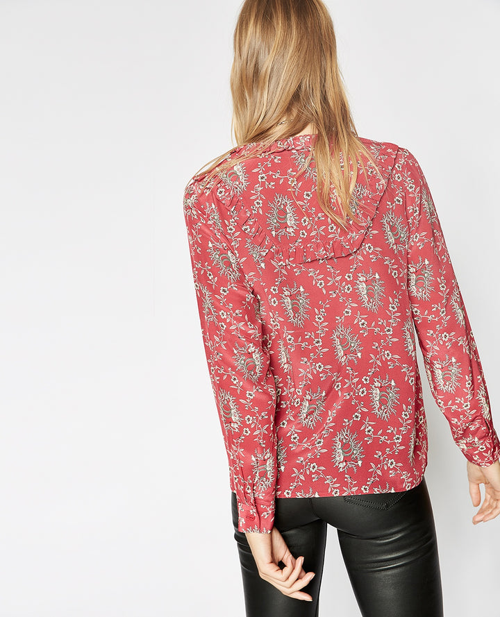 Chemisier Rouge - Taille M/38
