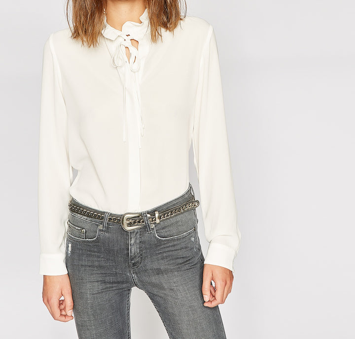 Chemisier Beige - Taille XS/34