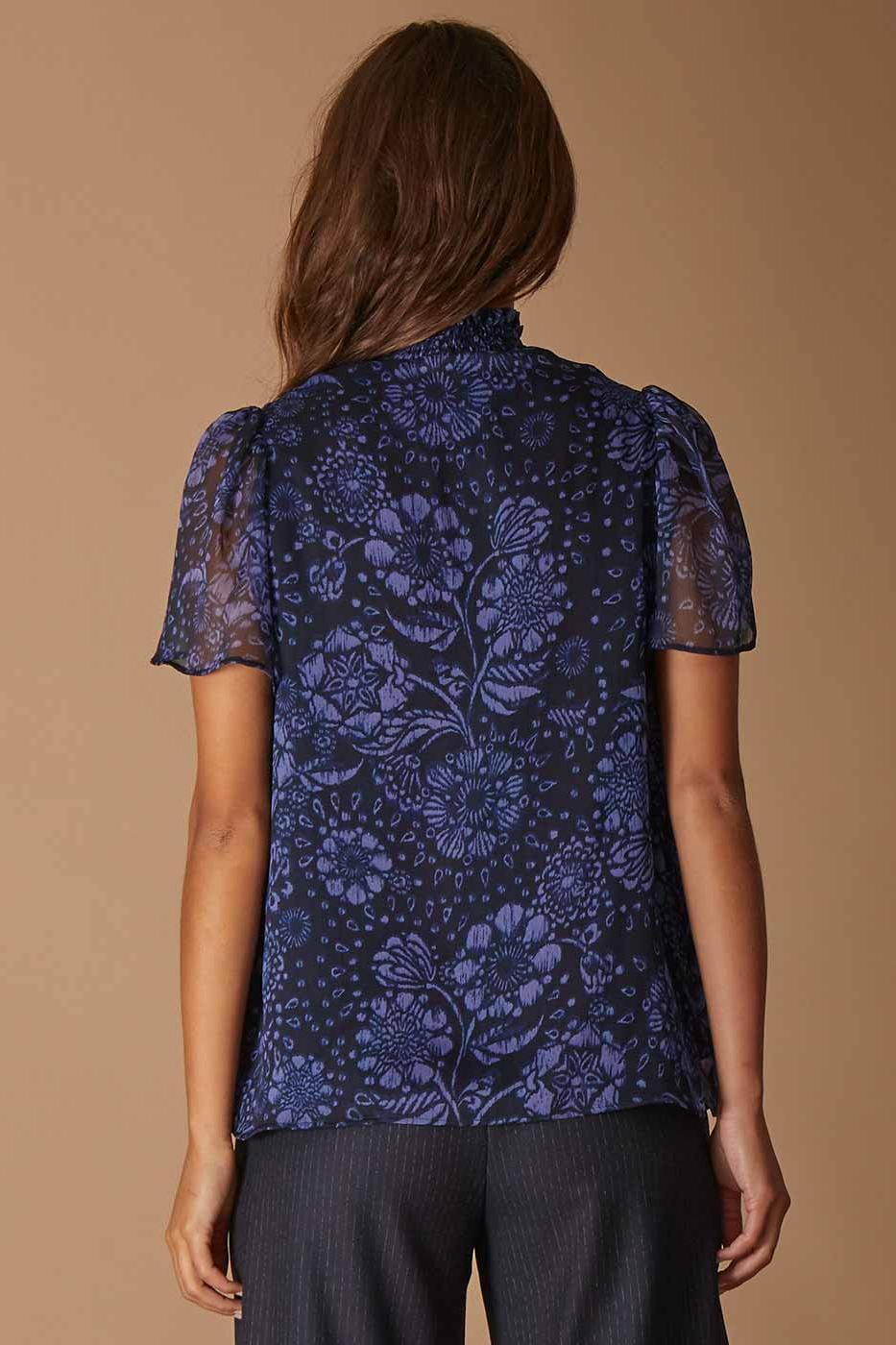 Blouse légère à imprimé floral -  L/40