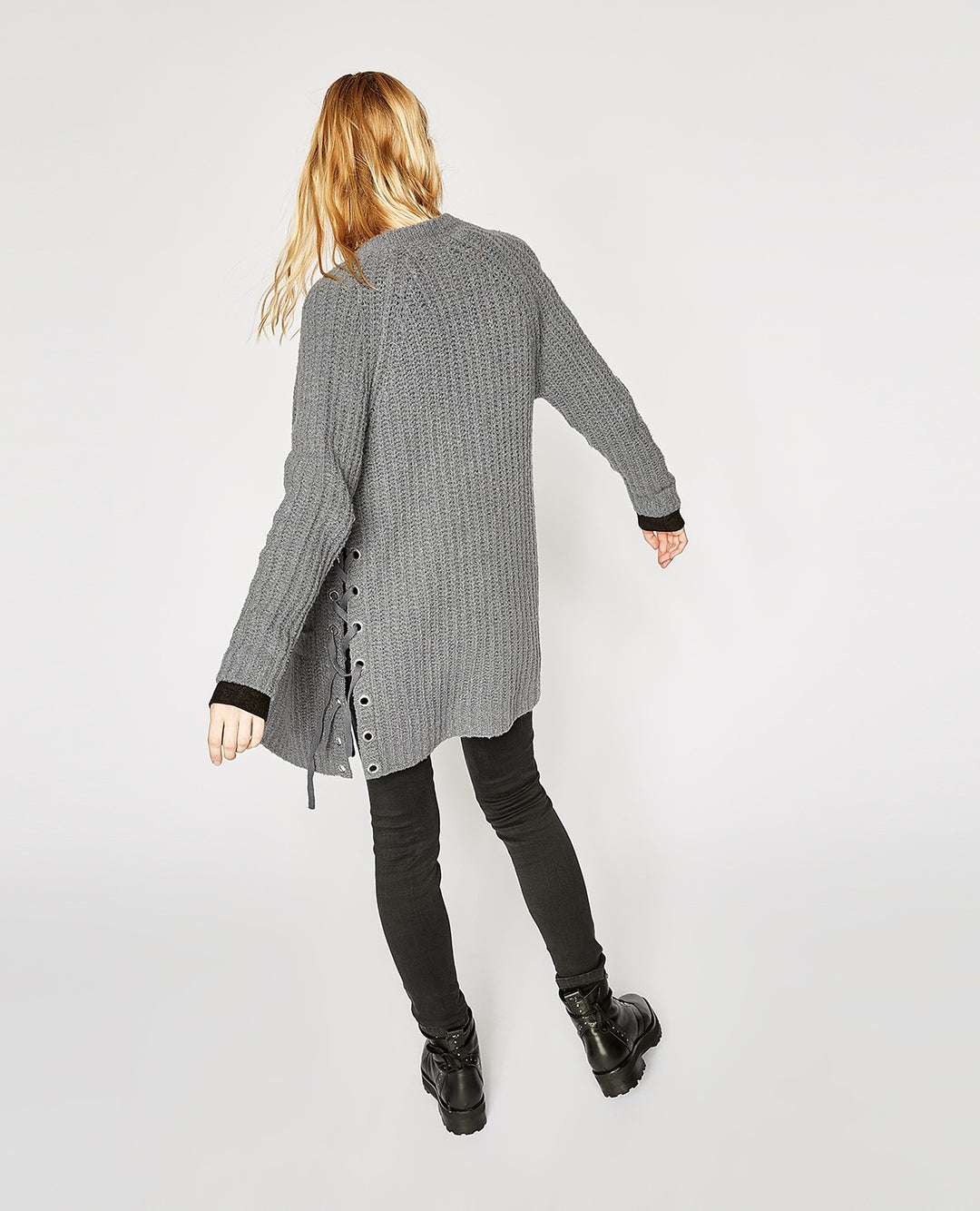 Gilet ou Cardigan Gris - Taille M/38