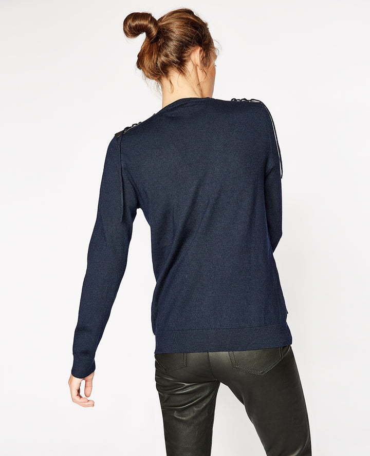 Gilet ou Cardigan Bleu - Taille M/38