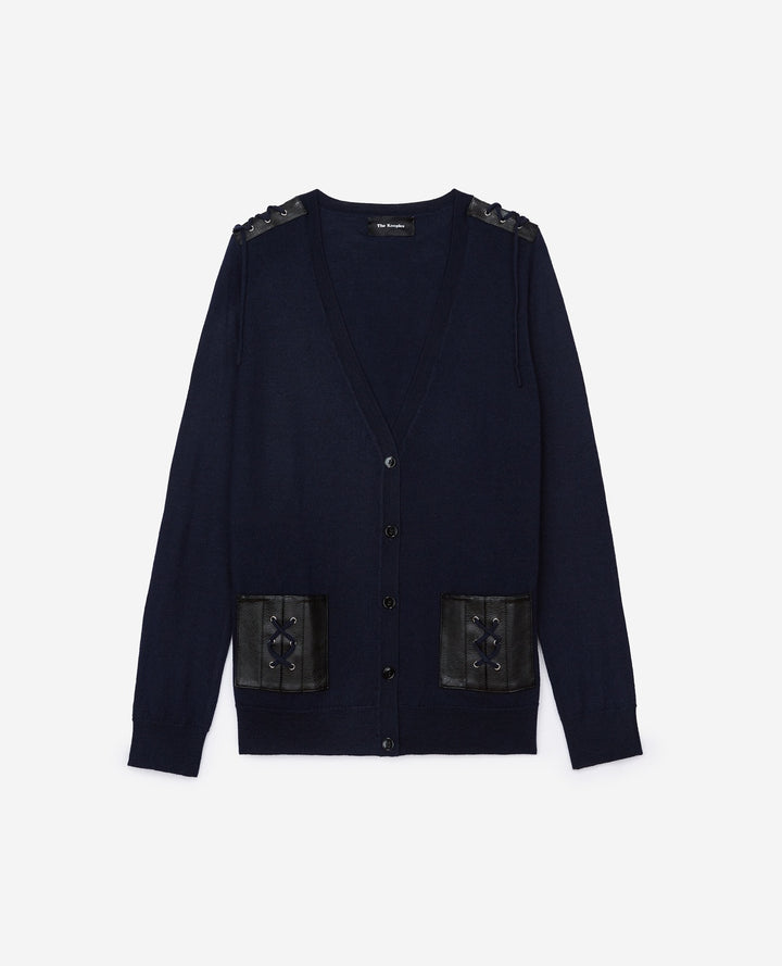 Gilet ou Cardigan Bleu - Taille M/38