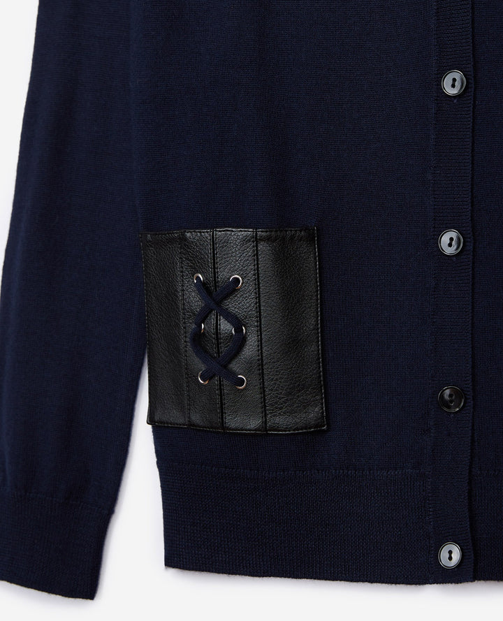 Gilet ou Cardigan Bleu - Taille M/38