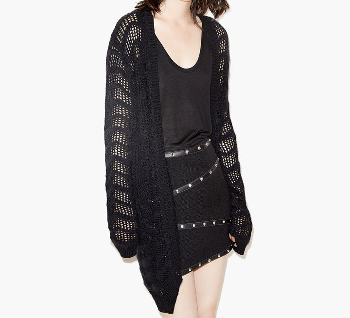 Gilet ou Cardigan Noir - Taille L/40