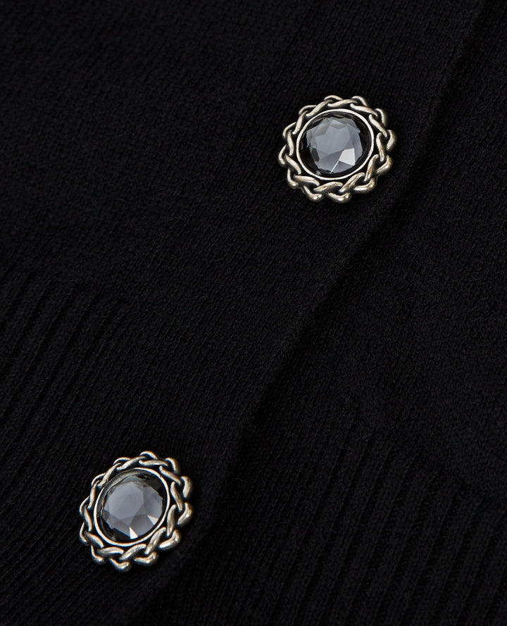 Gilet ou Cardigan Noir - Taille S/36