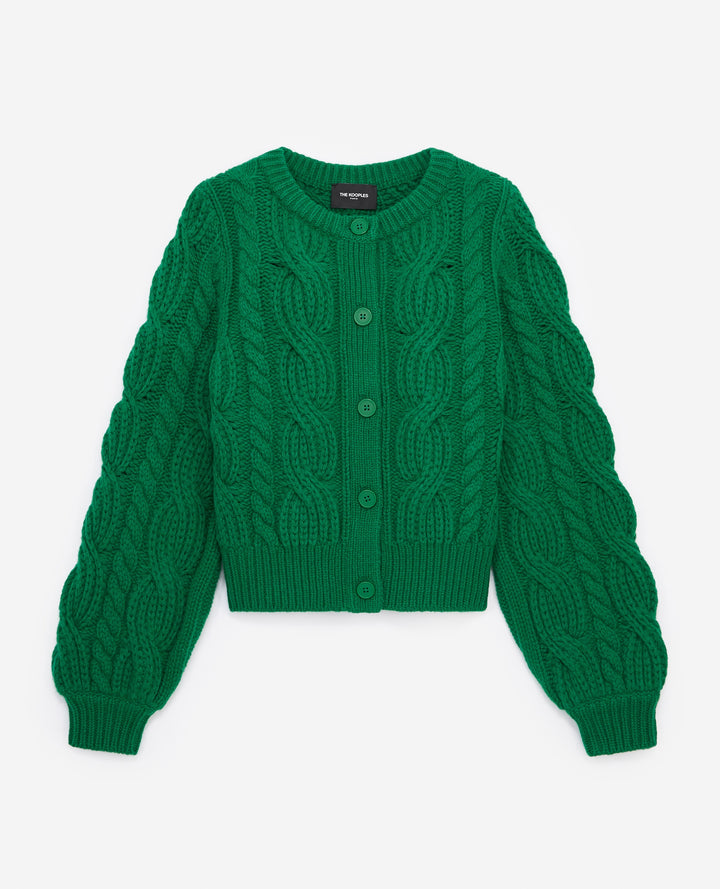 Gilet ou Cardigan Vert - Taille S/36