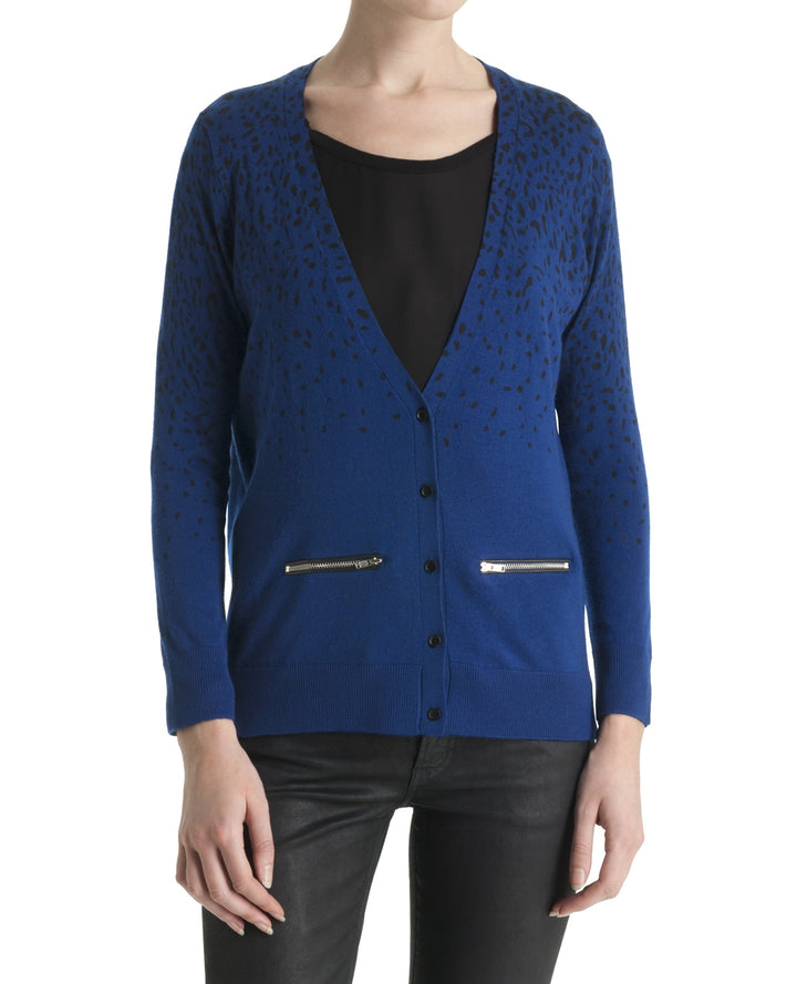 Gilet ou Cardigan Bleu - Taille XS/34