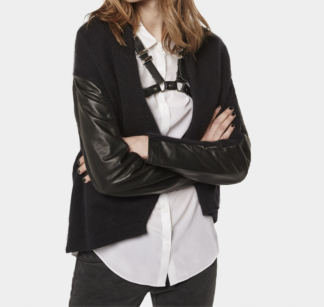 Gilet ou Cardigan Noir - Taille XS/34
