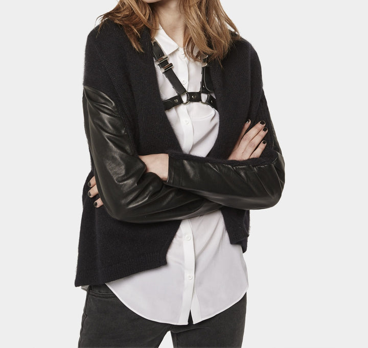 Gilet ou Cardigan Noir - Taille XS/34