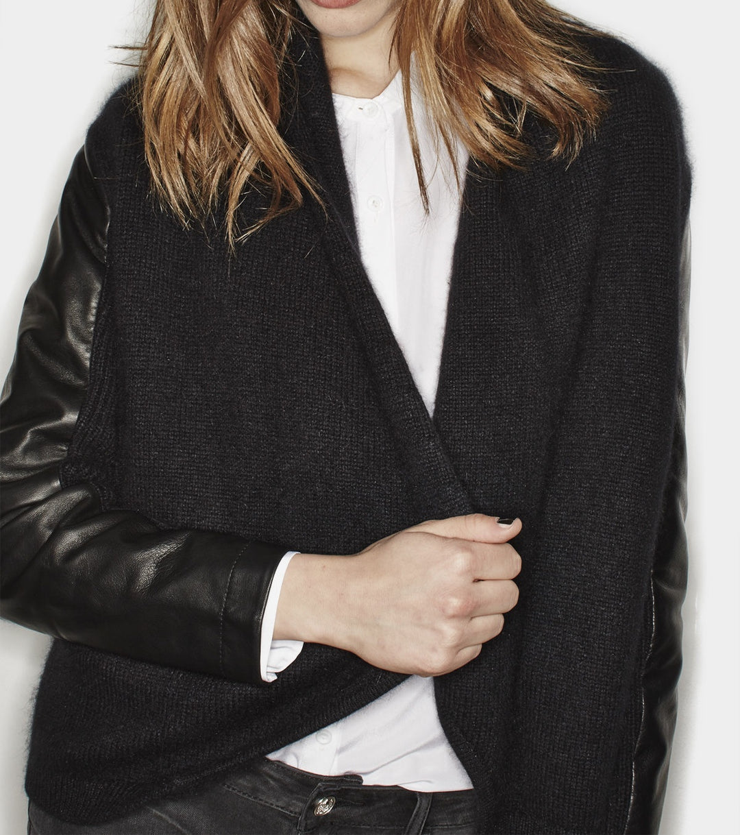 Gilet ou Cardigan Noir - Taille XS/34