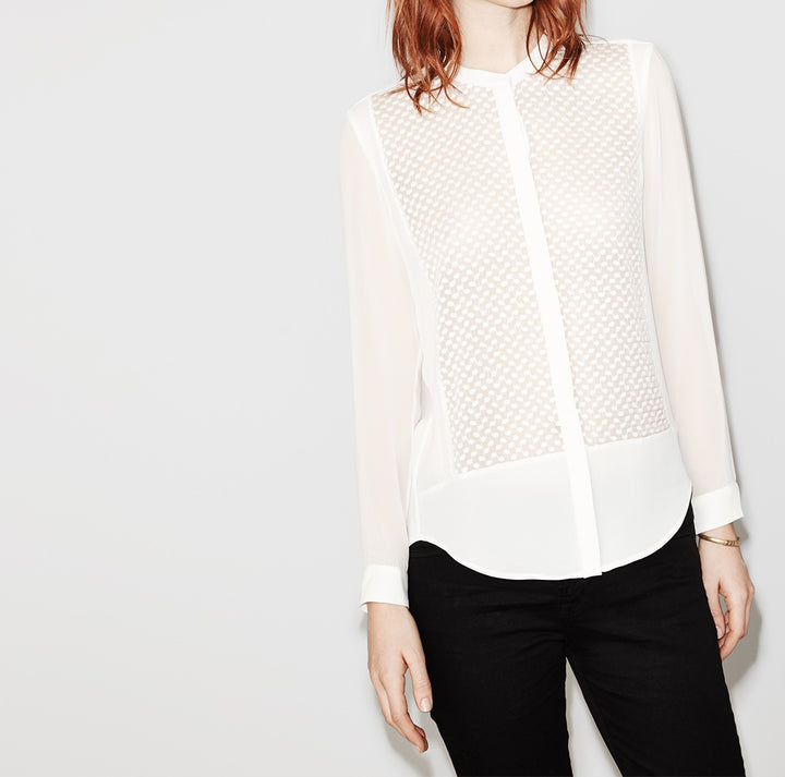 Chemisier Blanche - Taille XS/34