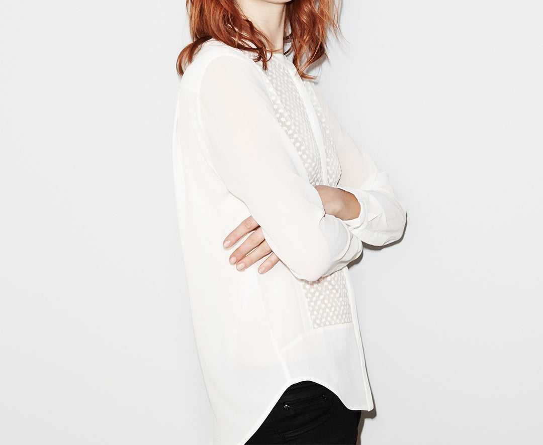Chemisier Blanche - Taille XS/34
