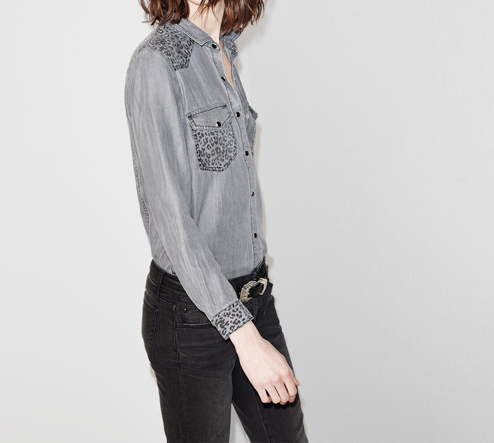 Chemisier Grise - Taille XS/34