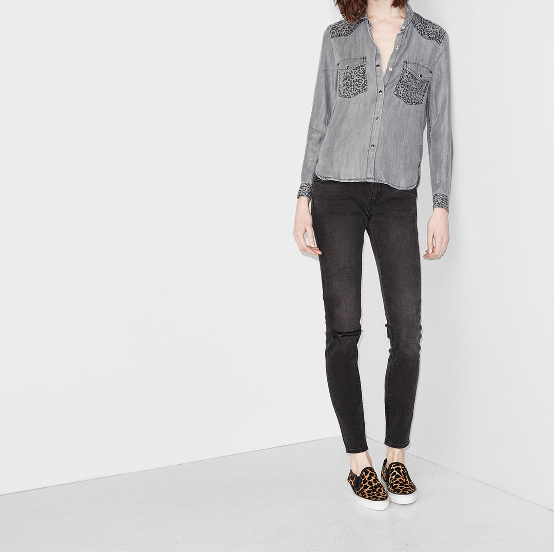 Chemisier Grise - Taille XS/34