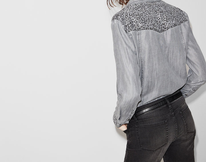 Chemisier Grise - Taille XS/34