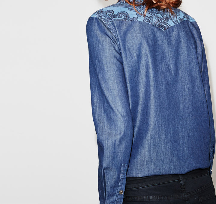 Chemisier Bleue - Taille S/36