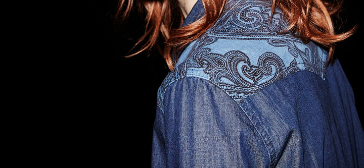 Chemisier Bleue - Taille S/36