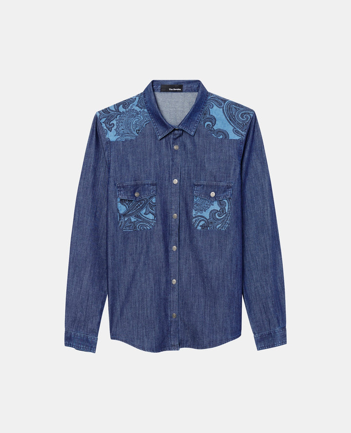 Chemisier Bleue - Taille S/36