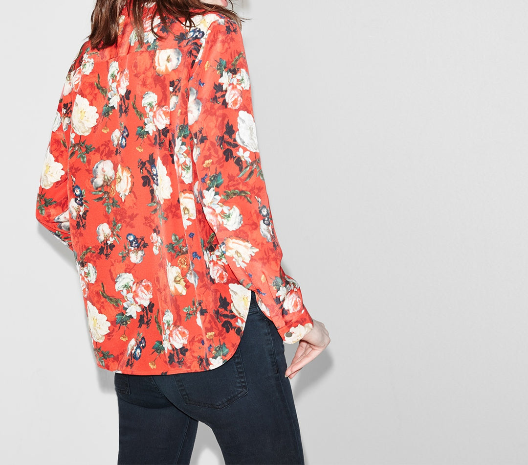 Chemisier Rouge - Taille L/40