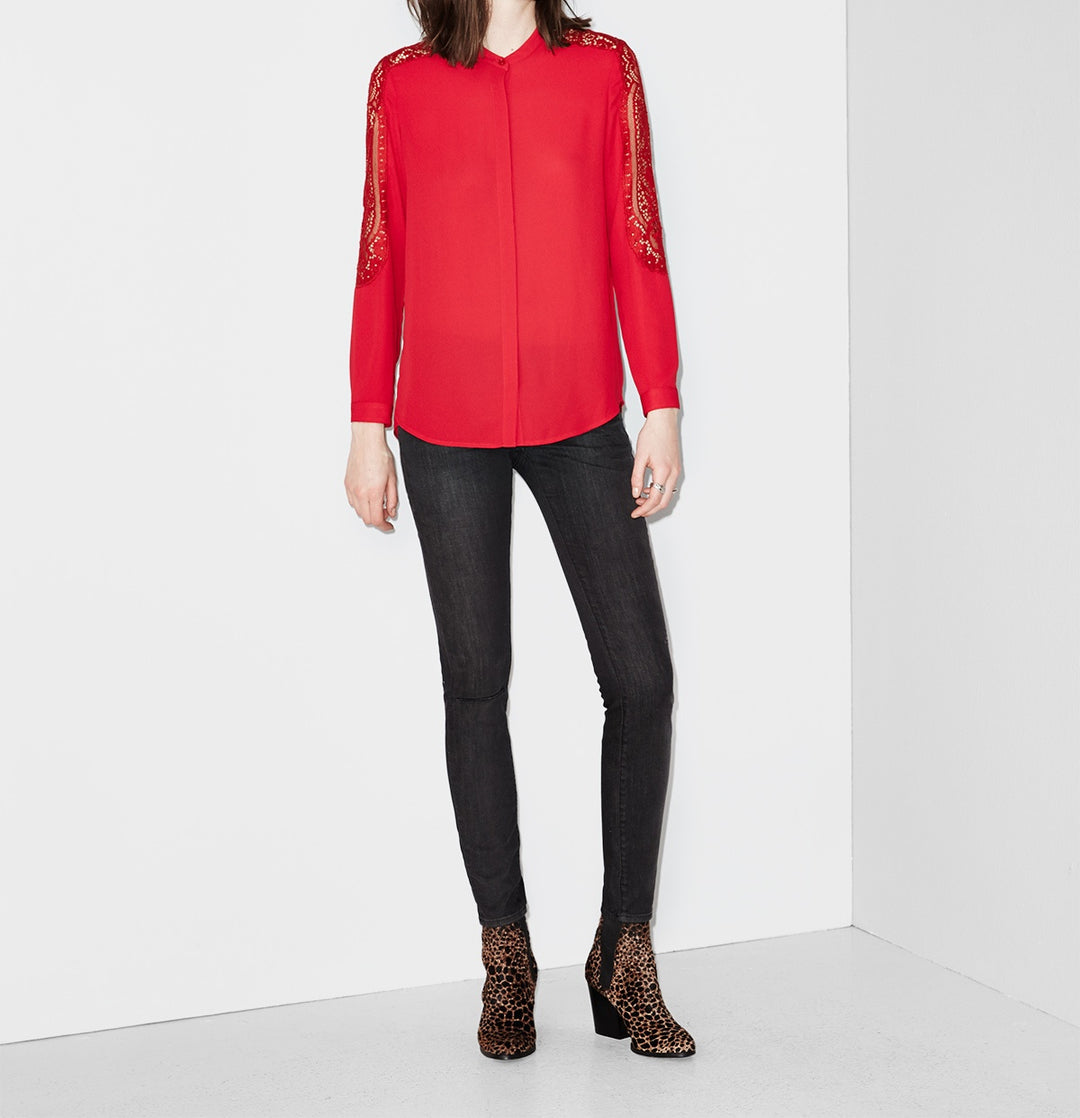 Chemisier Rose - Taille XS/34
