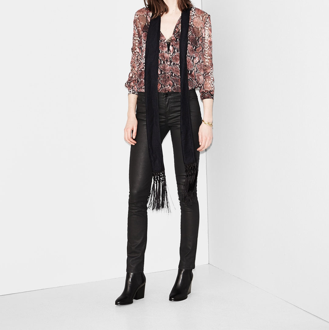 Chemisier Bordeaux - Taille S/36