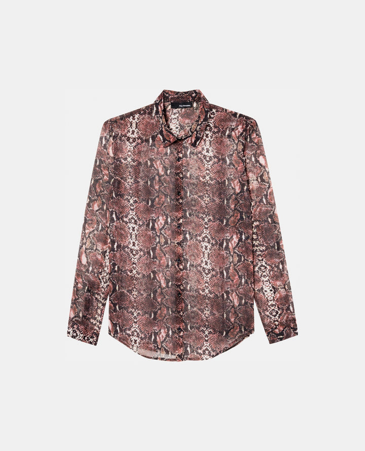 Chemisier Bordeaux - Taille S/36