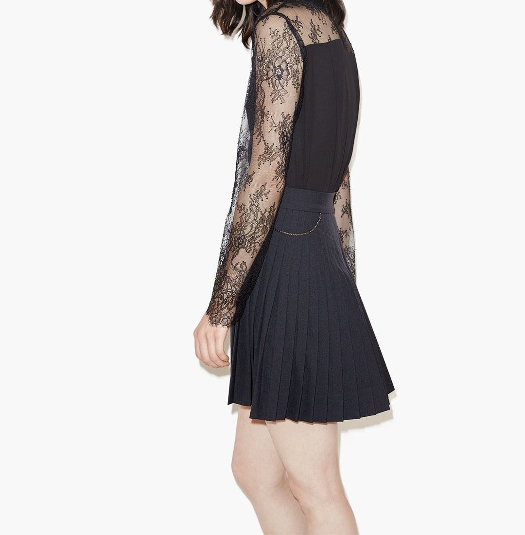 Chemisier Noire - Taille XS/34