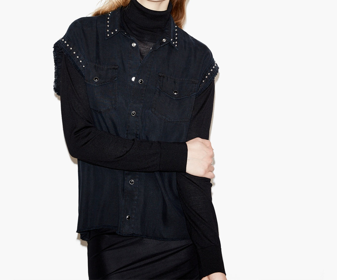 Chemisier Noire - Taille S/36