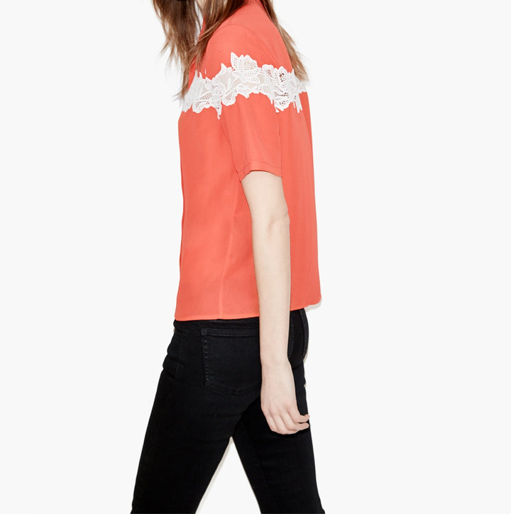 Chemisier Rouge - Taille XS/34