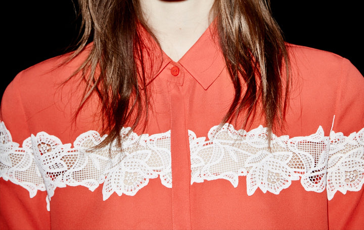 Chemisier Rouge - Taille XS/34