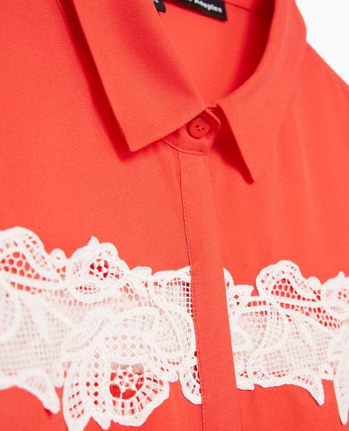 Chemisier Rouge - Taille XS/34