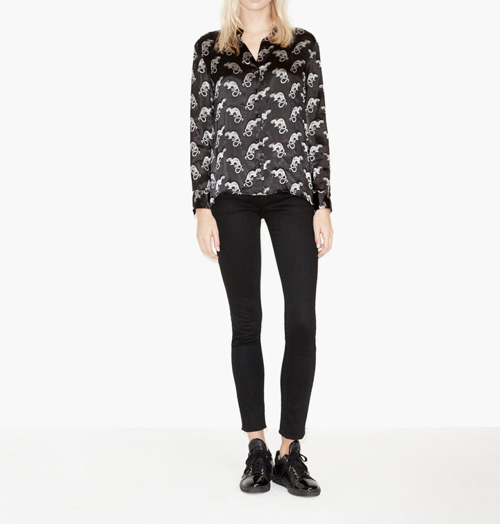 Chemisier Noire - Taille XXS/32