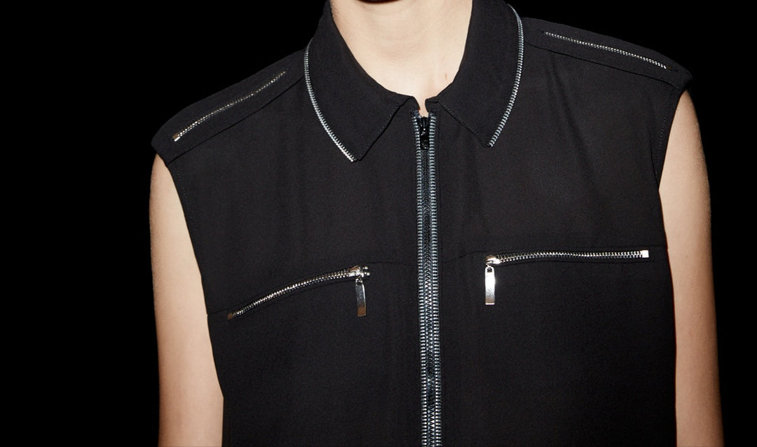 Chemisier Noire - Taille XXS/32