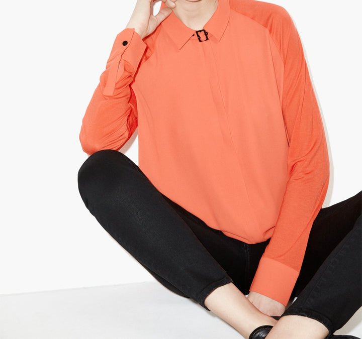 Chemisier Orange - Taille XS/34