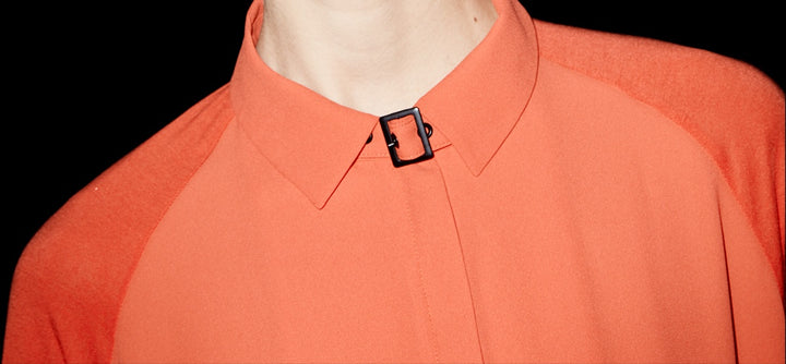 Chemisier Orange - Taille XS/34