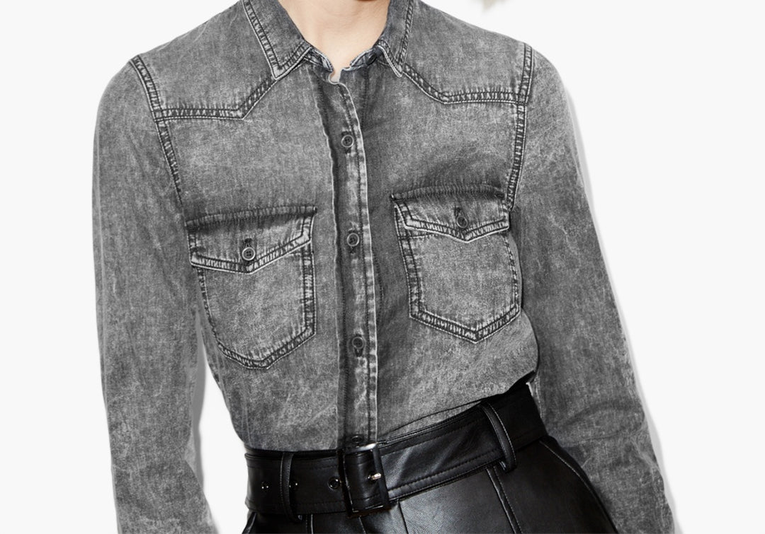 Chemisier Grise - Taille M/38