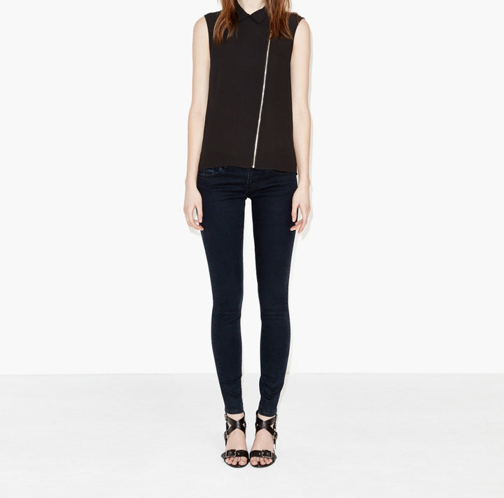 Chemisier Noire - Taille XS/34