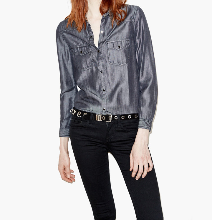 Chemisier Grise - Taille XS/34