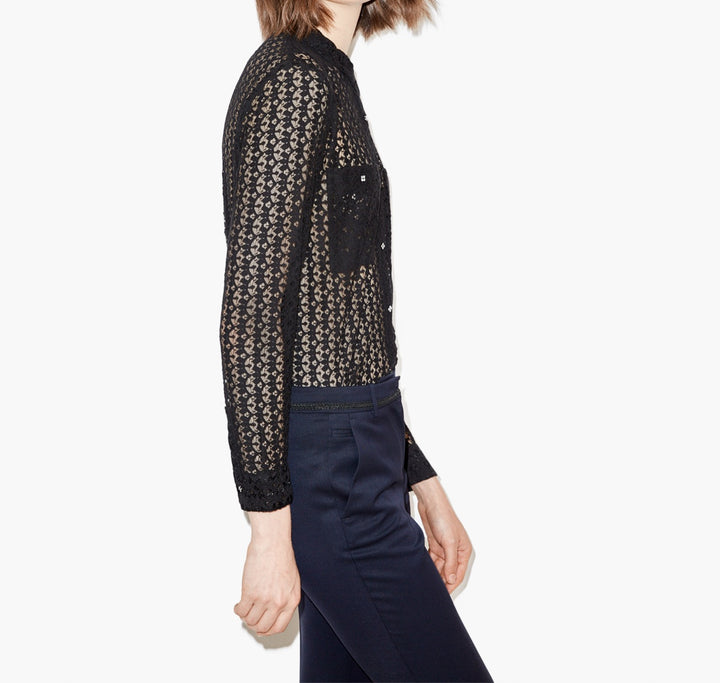 Chemisier Noire - Taille XS/34