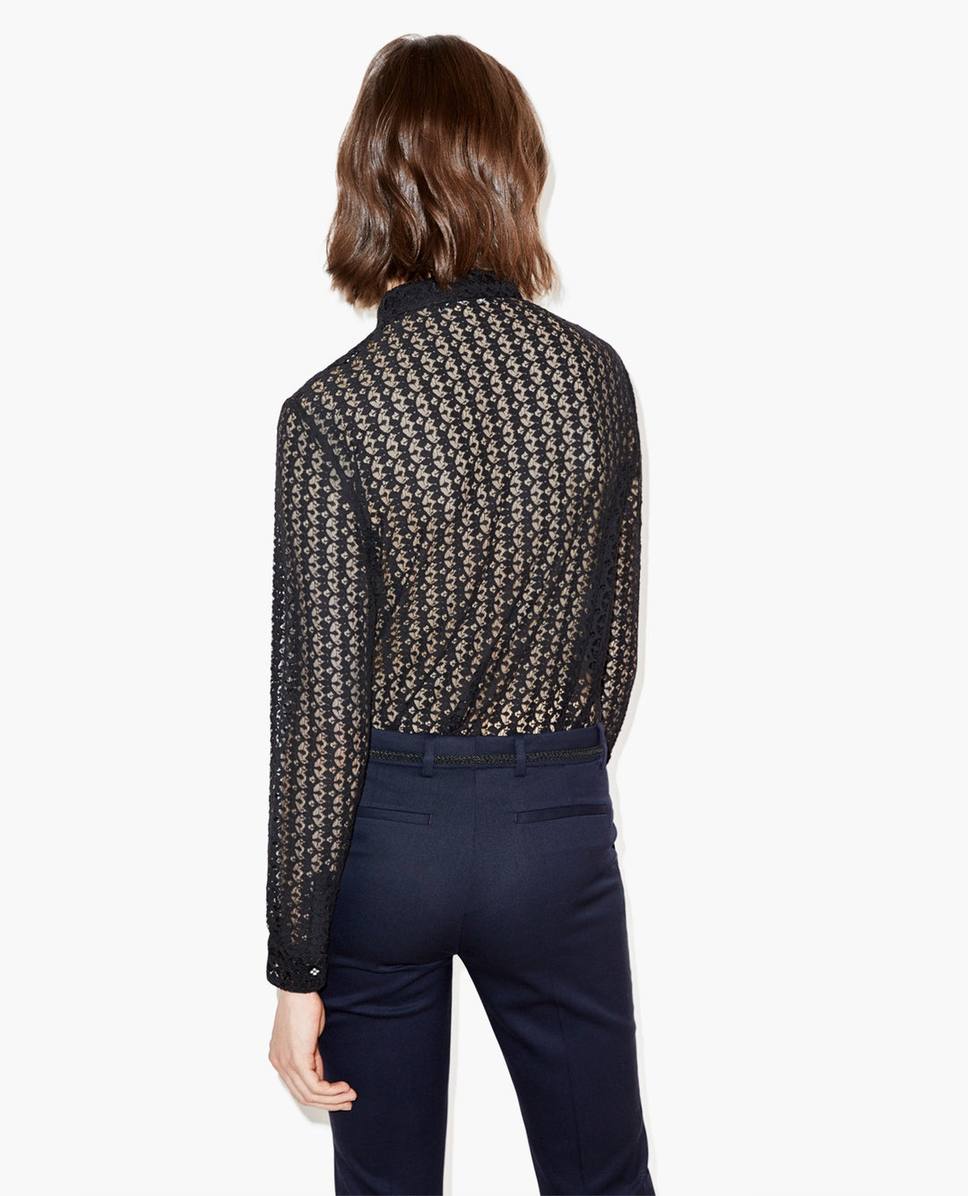 Chemisier Noire - Taille XS/34