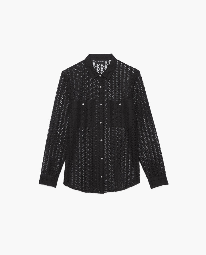 Chemisier Noire - Taille XS/34
