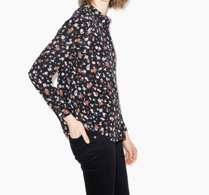 Chemisier Noire - Taille XS/34