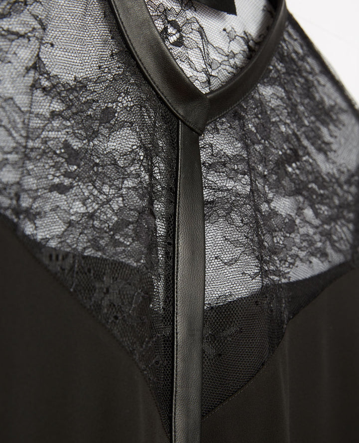 Chemisier Noire - Taille S/36
