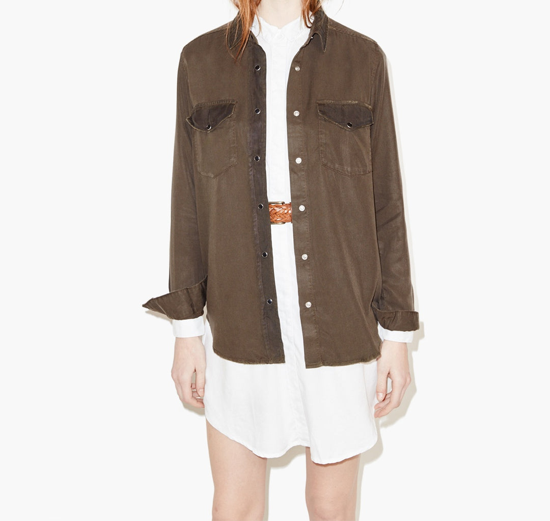 Chemisier Verte - Taille XS/34