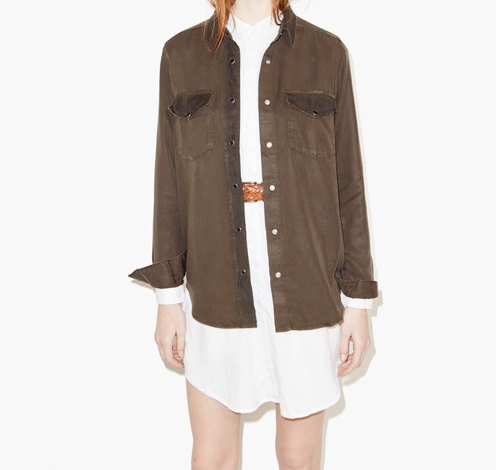 Chemisier Verte - Taille XS/34