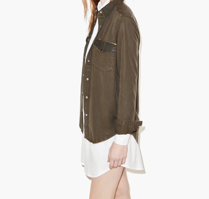 Chemisier Verte - Taille XS/34